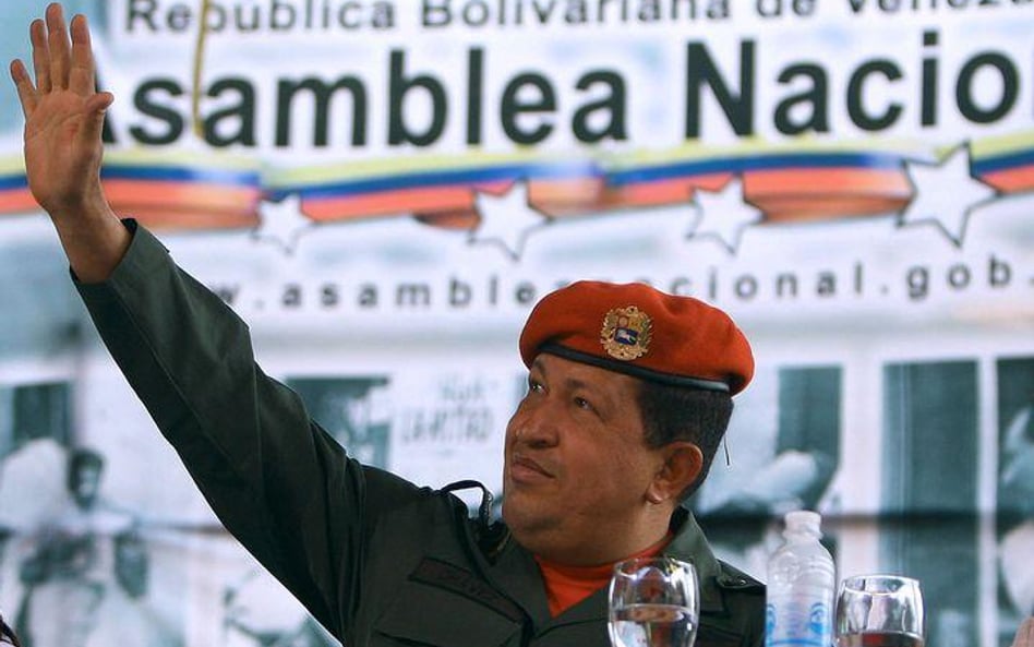 Prezydent Wenezueli Hugo Chavez