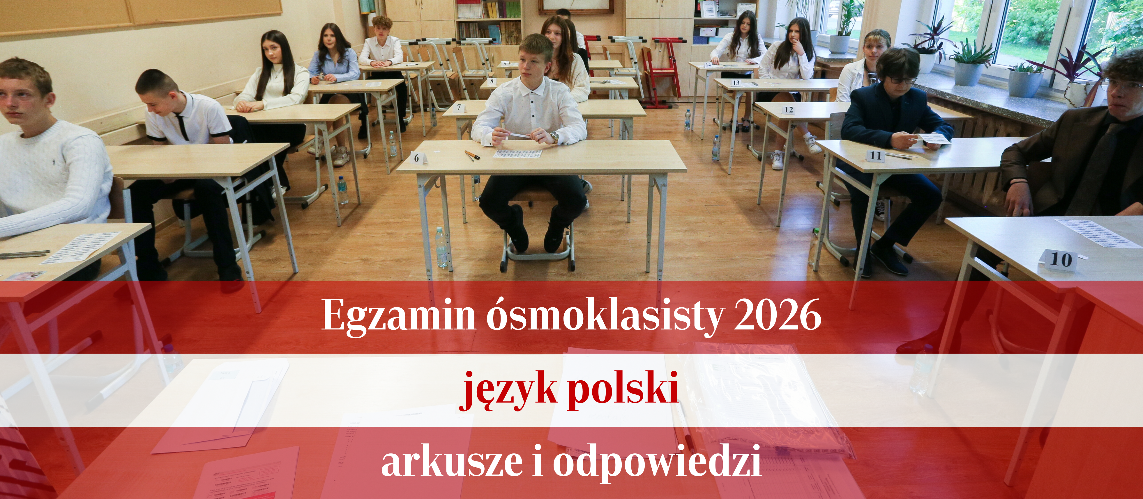 Egzamin ósmoklasisty 2026: język polski. Odpowiedzi eksperta WSiP i omówienia wypracowań