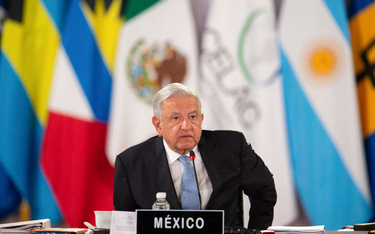 Prezydent Meksyku Andres Manuel Lopez Obrador