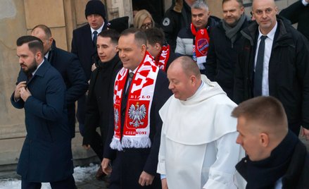 Karol Nawrocki na Jasnej Górze