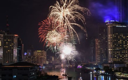 Powitanie Nowego Roku w Tajlandii