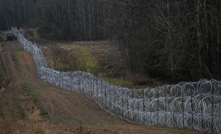 Wisztyniec - granica między Polską a z rosyjską eksklawą kaliningradzką