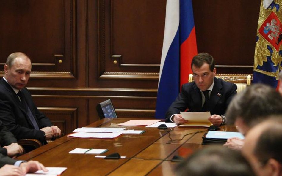 "Należy karać" - mówi Miedwiediew