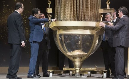 Ceremonia losowania nagród w hiszpańskiej świątecznej loterii