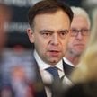 Minister finansów i gospodarki Andrzej Domański