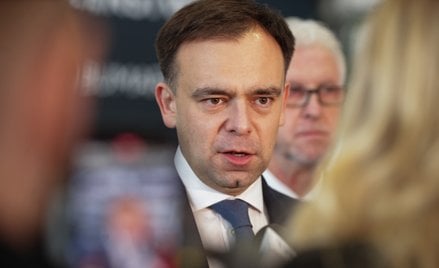 Minister finansów i gospodarki Andrzej Domański