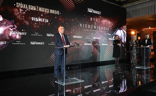 Nagrodę odebrał Marcin Węgłowski, członek zarządu, dyrektor finansowy Budimex