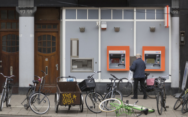 Bankomat w Amsterdamie