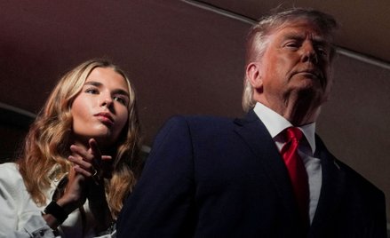 Donald Trump pojawił się na finale NBA w towarzystwie wnuczki, Kai