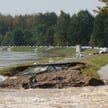 Sytuacja po powodzi w Lewinie Brzeskim