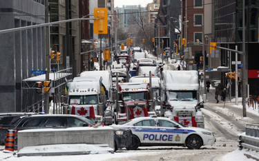 Policja zapowiada stłumienie protestu kierowców ciężarówek w Ottawie