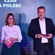 Współprzewodniczący partii Razem - Magdalena Biejat i Adrian Zandberg