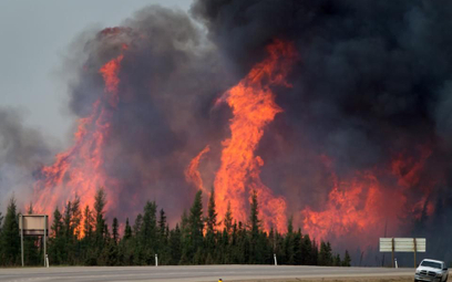 Pożar w kanadyjskiej prowincji Alberta