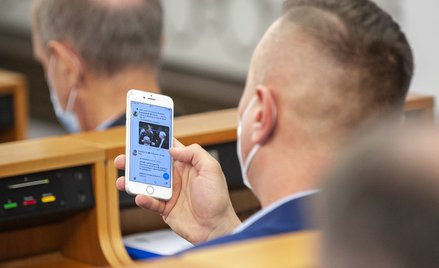 Krzysztof Brejza w Senacie