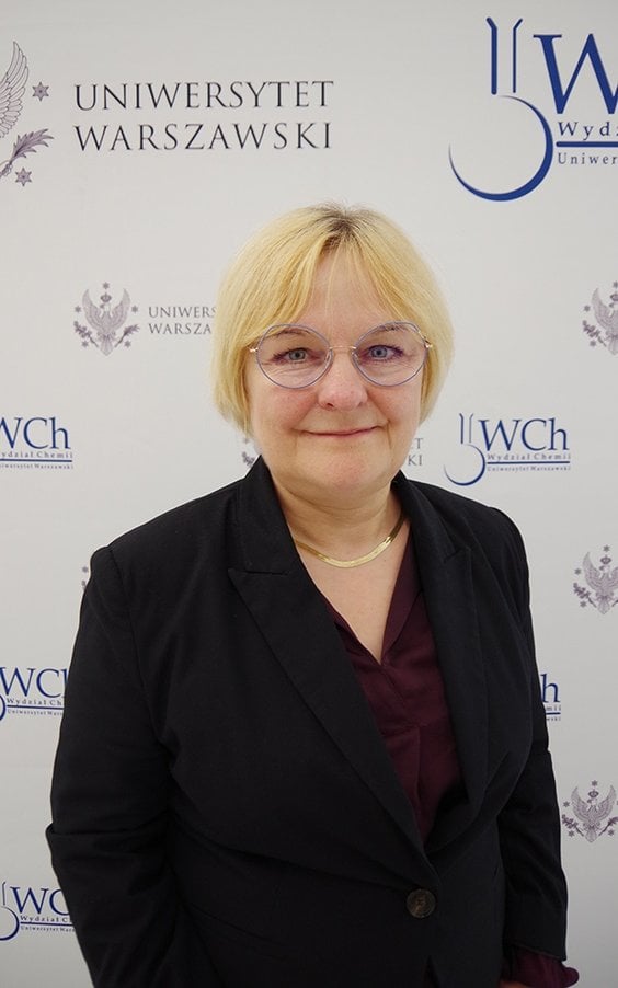 dr hab. Elżbieta Megiel, prof. ucz., chemiczka, specjalistka w zakresie nowych materiałów polimerowy