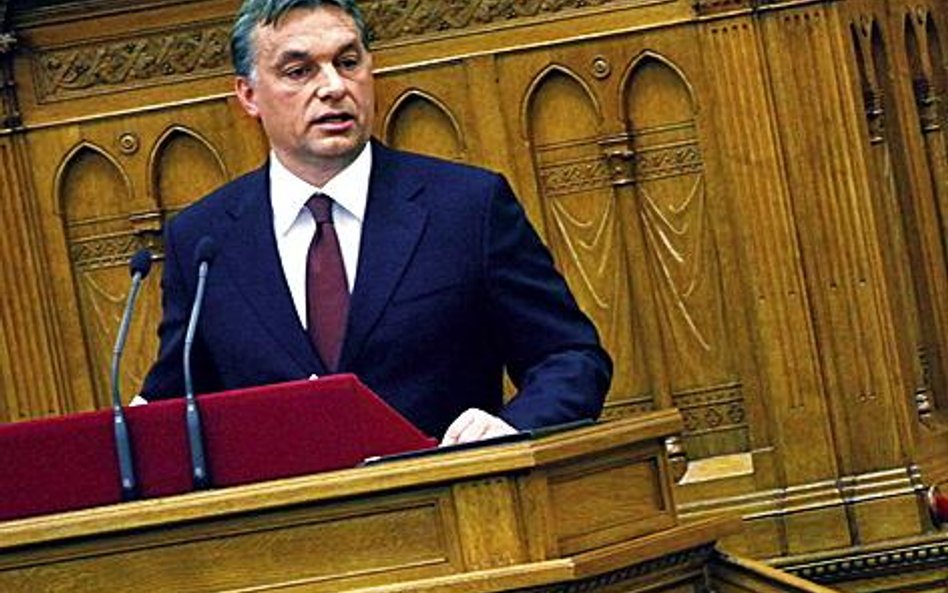 Viktor Orbán przekonywał wczoraj parlament do programu gospodarczego rządu