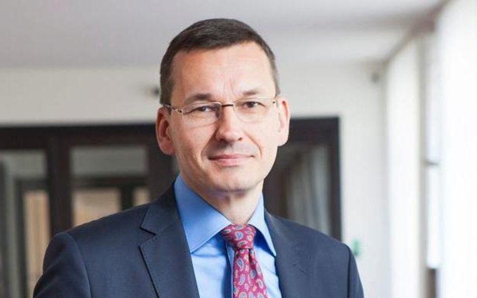 wicepremier Mateusz Morawiecki