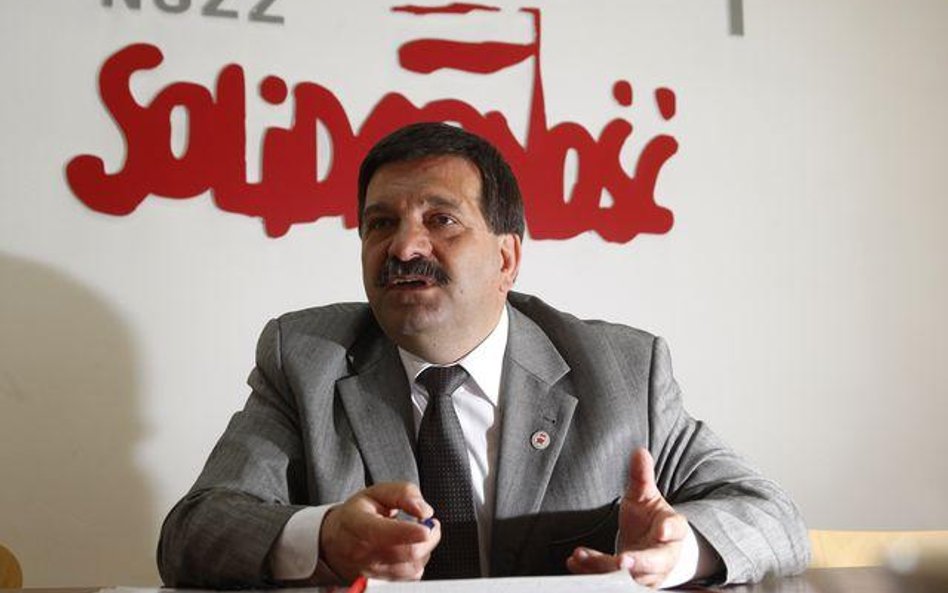 Janusz Śniadek o upolitycznieniu Solidarności