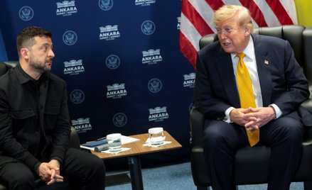 Wołodymyr Zełenski i Donald Trump