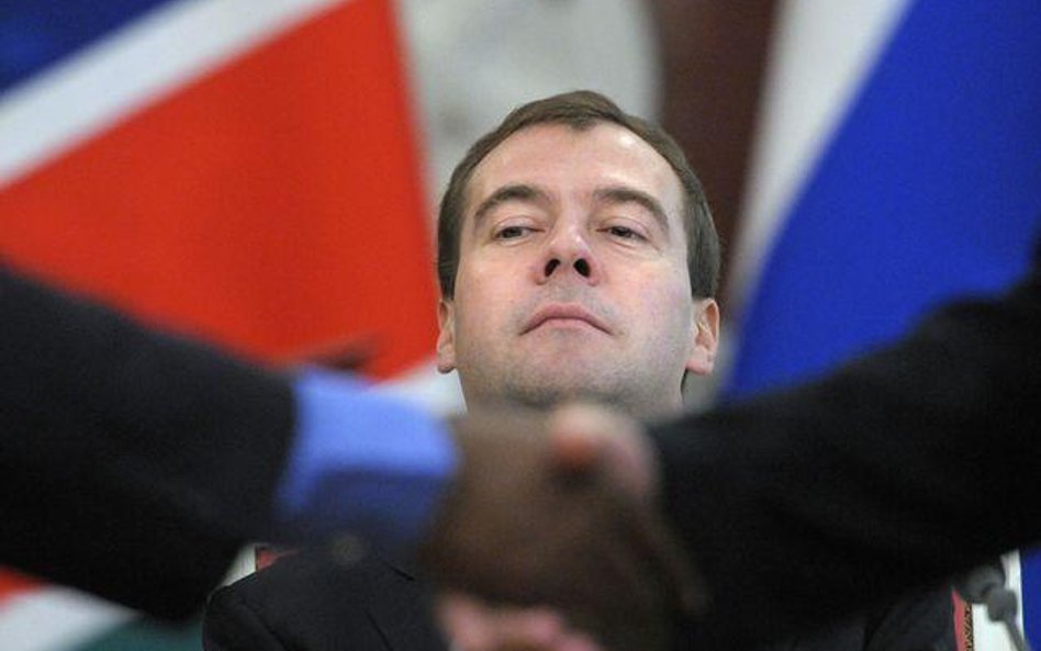 Prezydent Rosji Dmitrij Miedwiediew