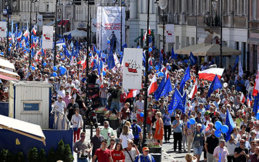 Majowy "Marsz Wolności" w Warszawie
