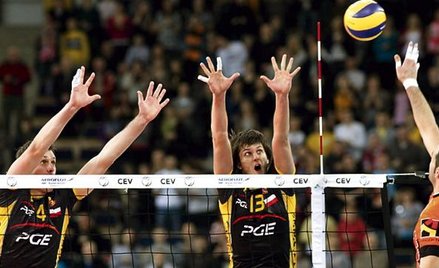 Michał Winiarski (drugi z lewej) wcześniej grał w Trentino, dziś w Skrze