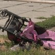 Wśród ofiar rosyjskiego ataku jest czteroletnia Liza i jej matka Ira. Przewrócony wózek dziecka stał