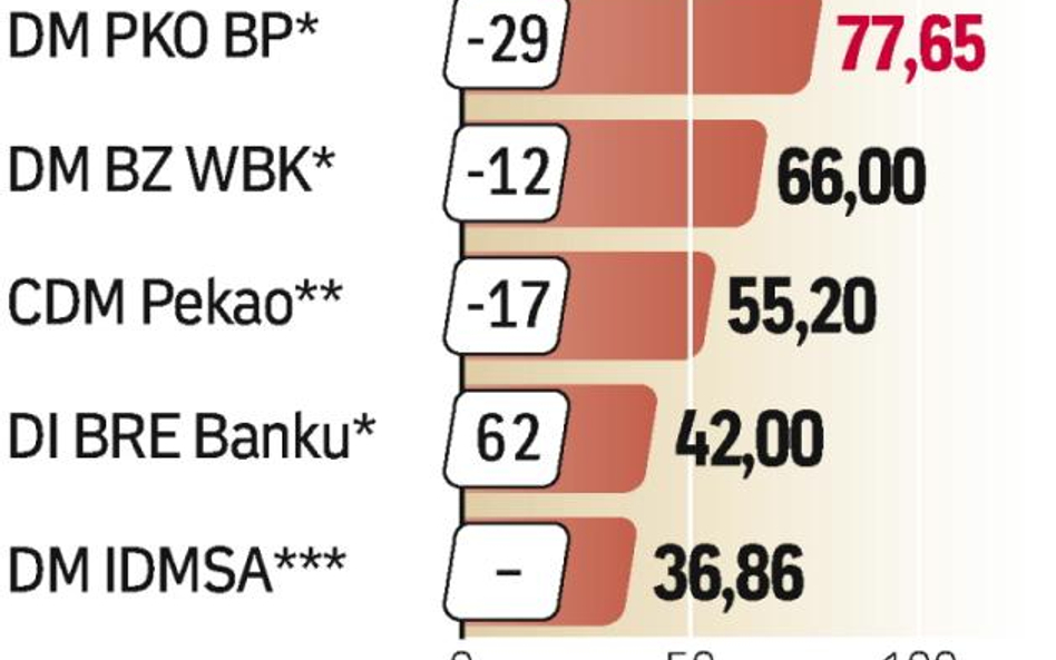 Broker zarobił najwięcej na rynku. Ale jego zysk jest o 29 proc. mniejszy niż w 2008 r.