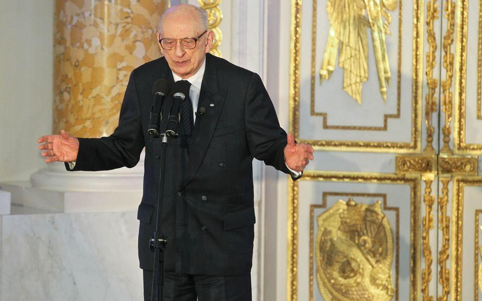 Władysław Bartoszewski w lutym świętował swoje 90. urodziny