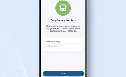 Bezpieczny autobus - nowa funkcja w aplikacji mObywatel