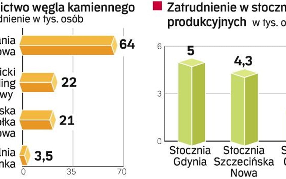 Górnicy i stoczniowcy zaprotestują w stolicy