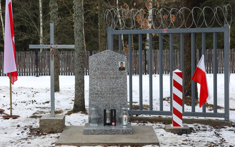 Pomnik upamiętniający sierż. Mateusza Sitka