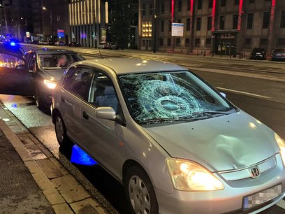 Sprawca nie udzielił pomocy rannej i uciekł z miejsca zdarzenia