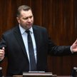 Minister edukacji i nauki Przemysław Czarnek na sali obrad Sejmu w Warszawie