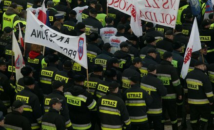 Będzie wielka manifestacja mundurowych w Warszawie