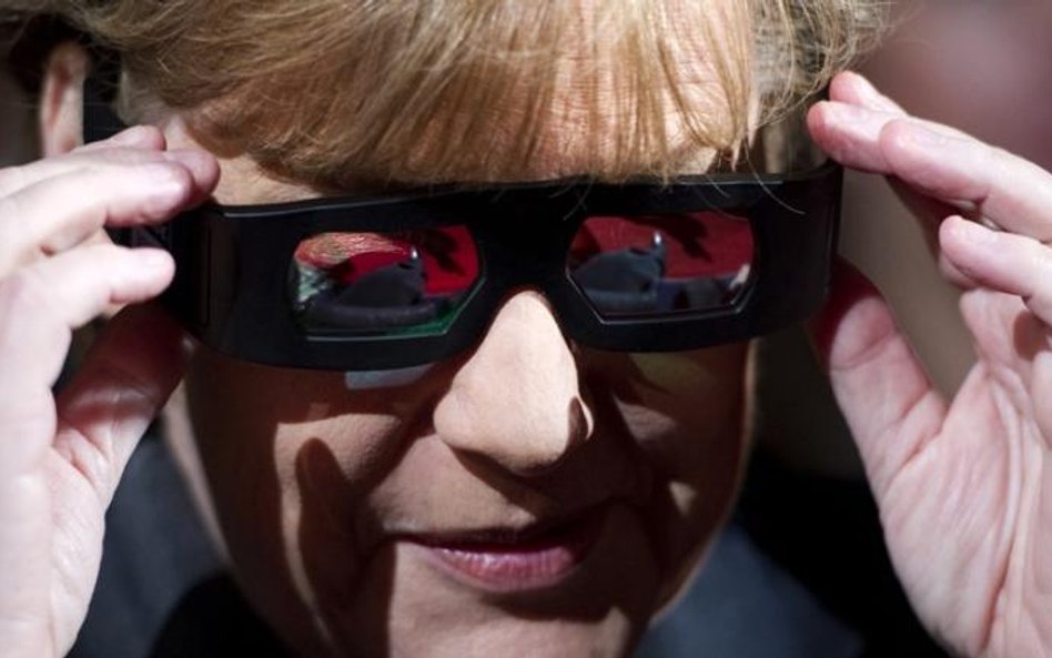 Angela Merkel na premierze filmu "Pina"