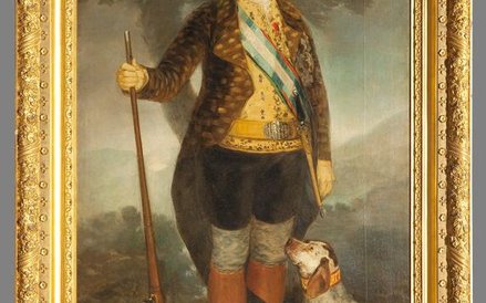 Francisco de Goya, Charles IV in Hunting Dress, 1799 Oil on canvas, 205 x 129 cm