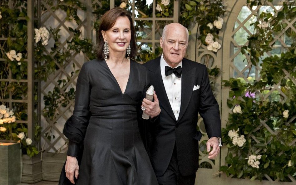 Henry Kravis z żoną Marie-Josee