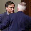 Liderzy Solidarnej Polski i Porozumienia - Zbigniew Ziobro i Jarosław Gowin - mają odmienne zdanie c