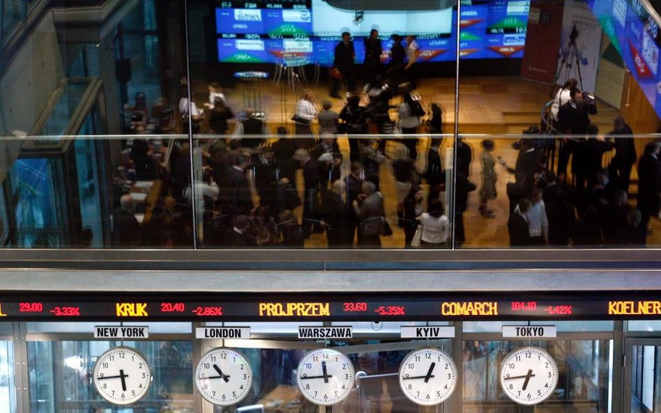 Rekord pod dyktando zagranicznych brokerów