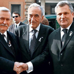 Lech Wałęsa i Aleksander Kwaśniewski pojednali się podczas uroczystości pogrzebowych Jana Pawła II w