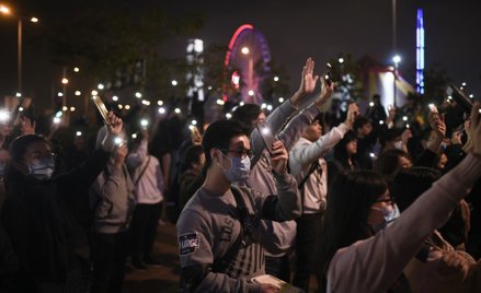 Święta nie przerwały protestów w Hongkongu. Policja użyła gazu
