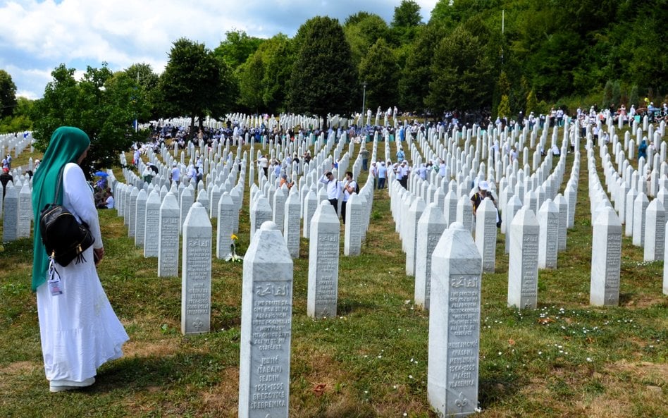 Potočari. Cmentarz ofiar ludobójstwa w Srebrenicy z 1995 r. Są tu szczątki ponad 6,5 tys. muzułmanów