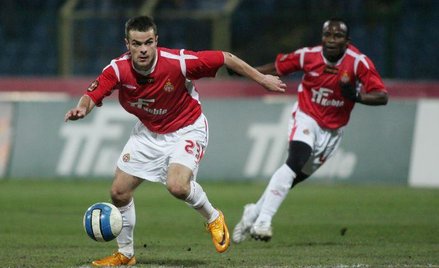 Paweł Brożek (z lewej) bierze w sobotę ślub i nie pojedzie z drużyną do Białegostoku