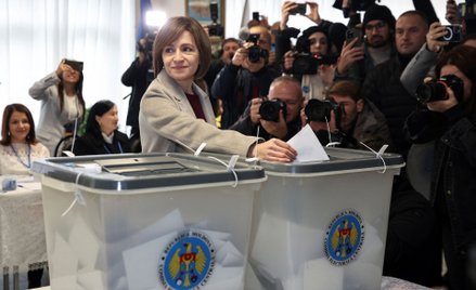 Wybory w Mołdawii. Głosuje Maia Sandu