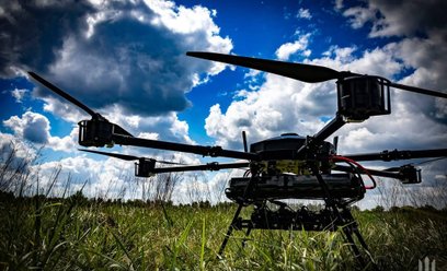 Ukraiński dron, zdjęcie ilustracyjne