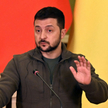 Prezydent Ukrainy Wołodymyr Zełenski