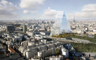 „Wygląda jak ser brie”: Gigantyczna piramida w sercu Paryża dzieli mieszkańców