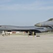 Bombowce B-1B Lancer w bazie sił powietrznych Norrbotten F 21 w Lulea w Szwecji