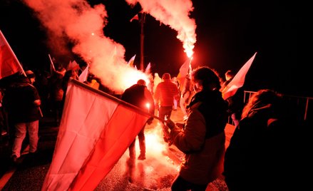 Nie każdy patriota jest nacjonalistą, lecz granica między tymi dwoma pojęciami bywa płynna. Na zdjęc